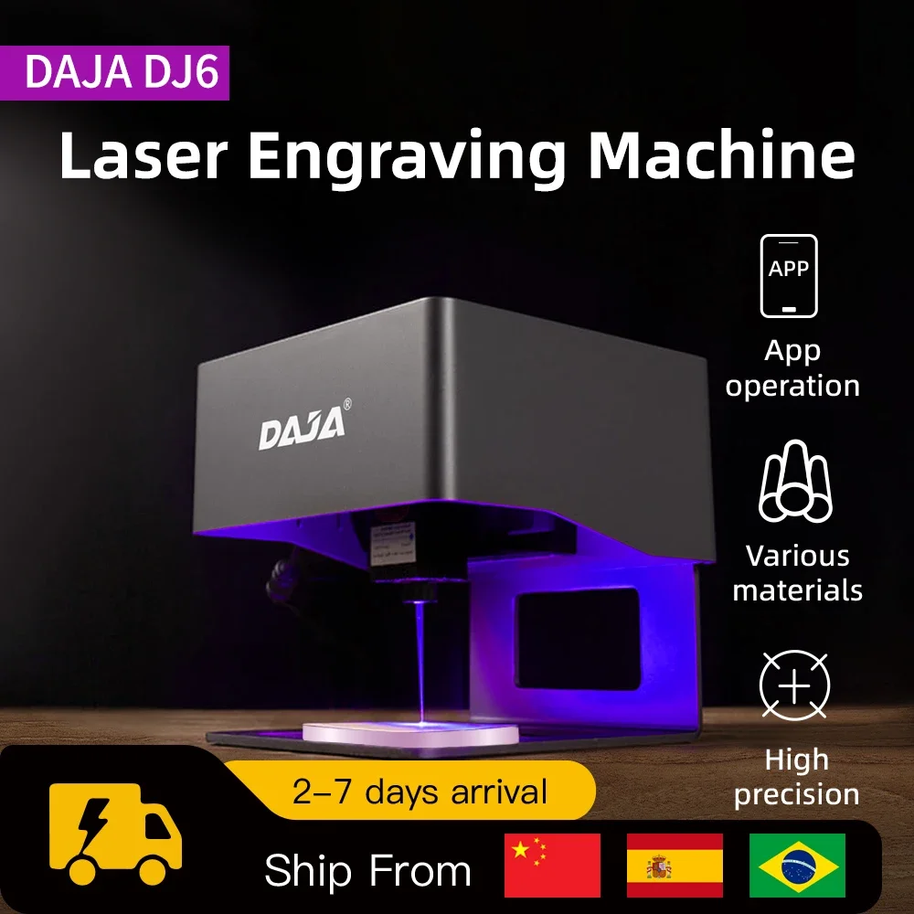 Fiber Laser Marking Machine 30W - DAJA Laser Engraver CNC DIY DJ6