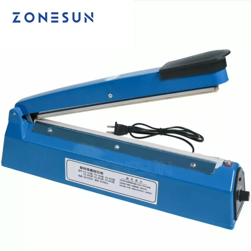 ZONESUN ZS-FS200 Hand Impulse  - Plastic Bag Impulse Heat Sealer recension och pris