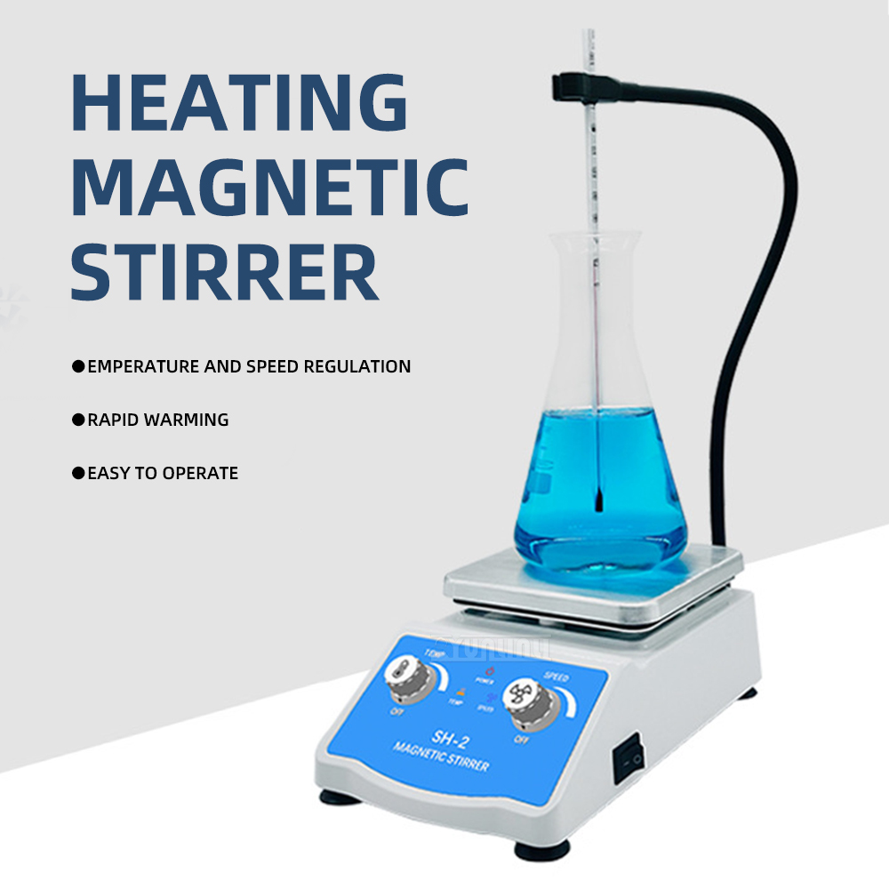 SH-2 Magnetic Stirrer with Hea - Lab Magnetic Stirrer Hot Plate recension och pris