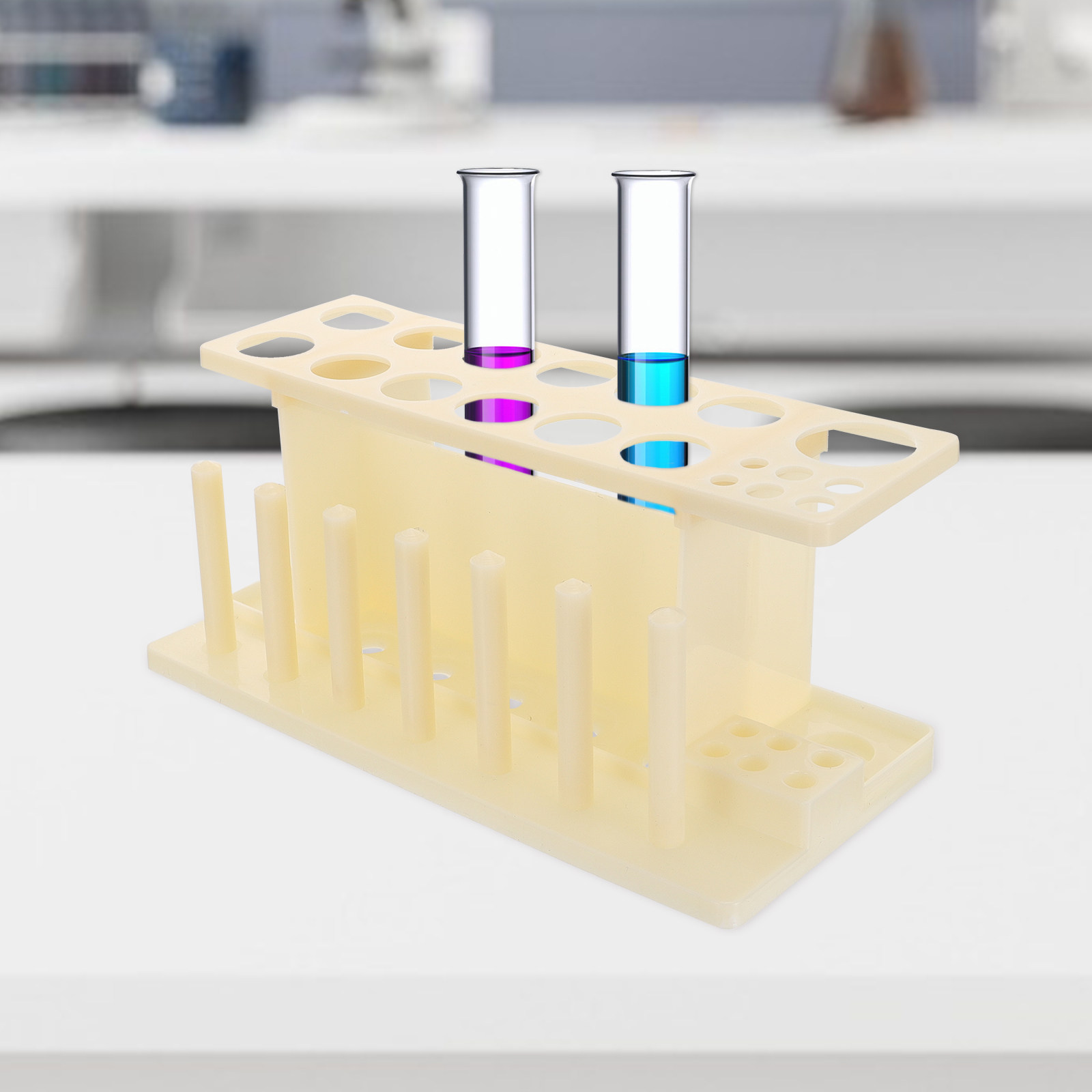 Test Tube Racks Wood Laborator - Lab Equipment recension och pris