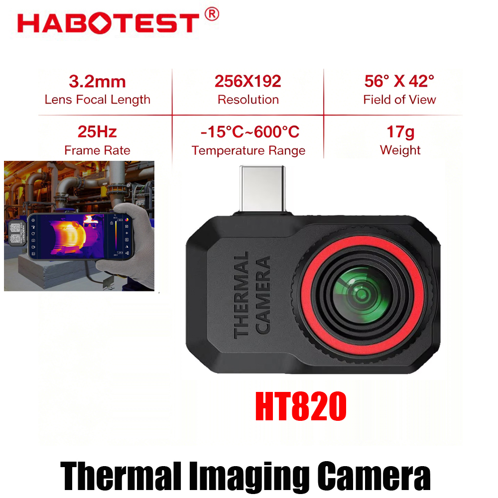 2026 New HABOTEST HT820 Phone  - Thermal Imaging Camera Pcb Repair recension och pris