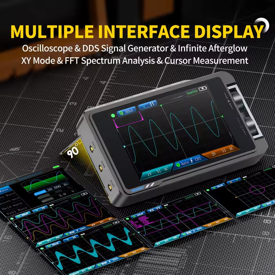 FNIRSI DS215H Handheld Small H - Fnirsi Digital Oscilloscope Handheld recension och pris
