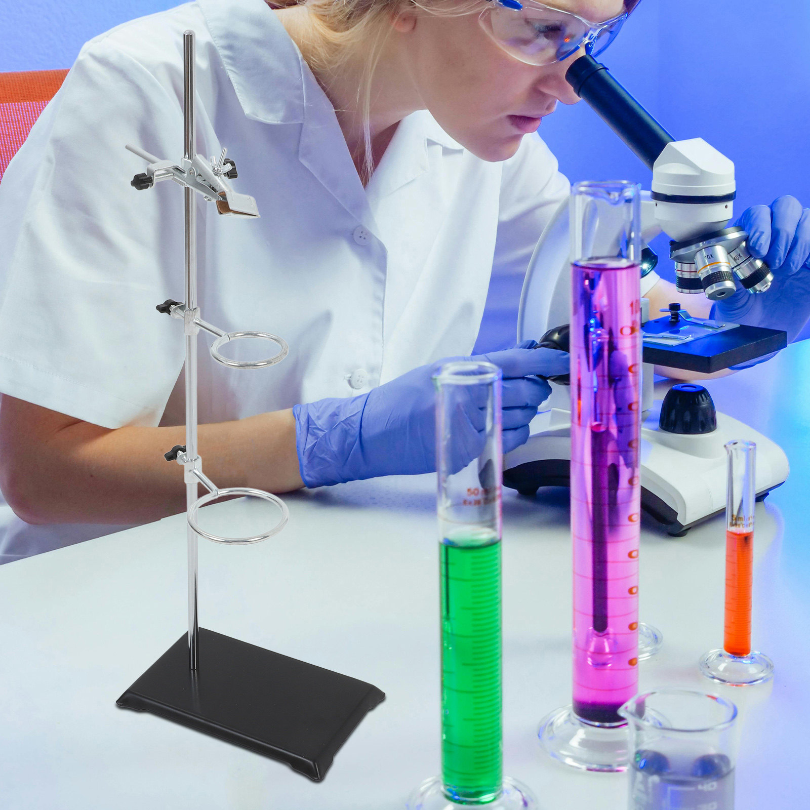 Laboratory Stand Iron Stainles - Lab Equipment recension och pris