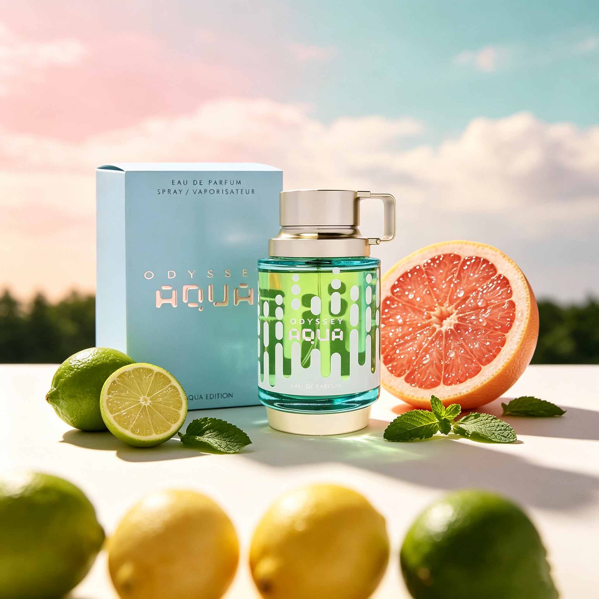 Odyssey Aqua Men Fragrance, Un - Packaging recension och pris