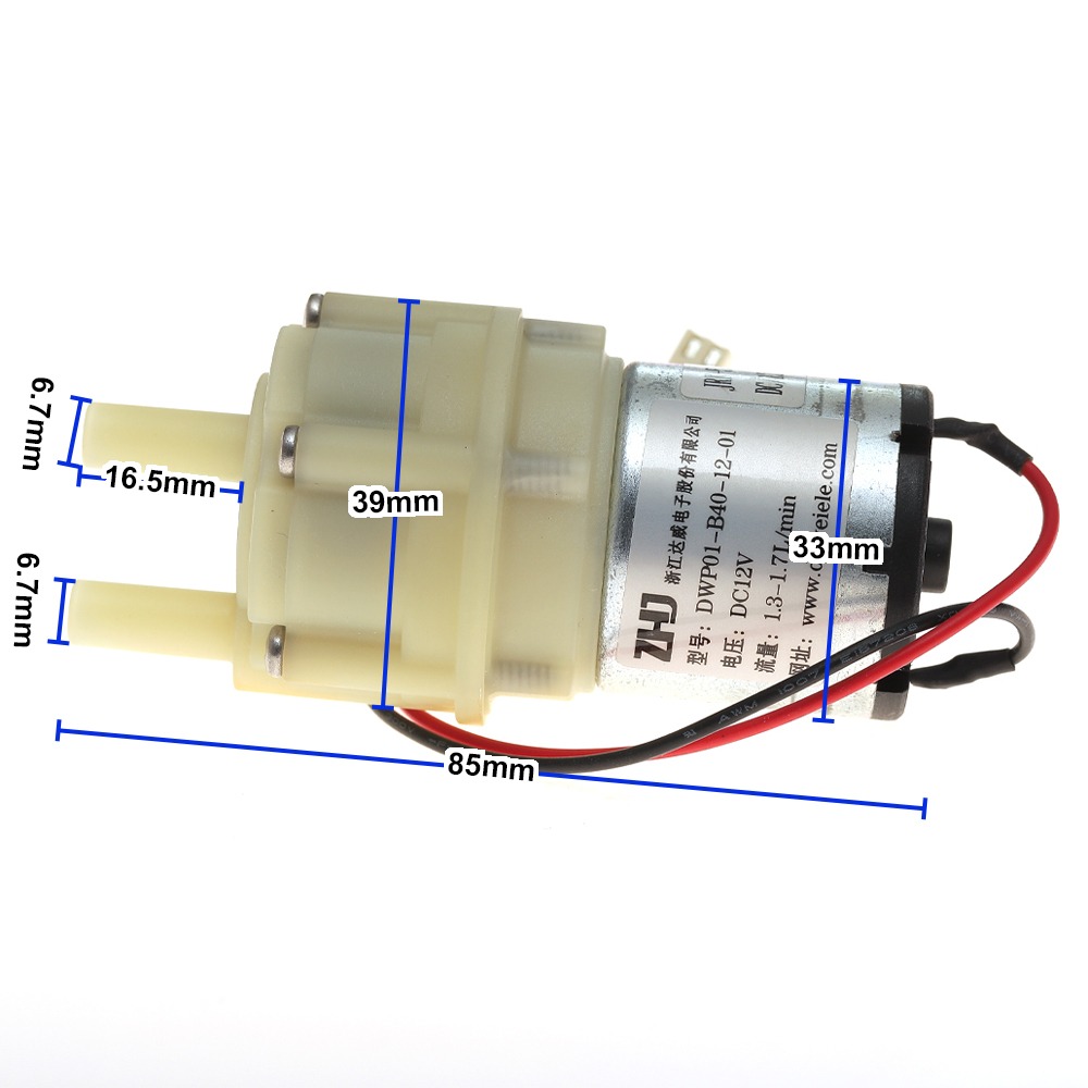 DC6-12V Small 528 Water Pump w - Mini Peristaltic Pump 12V recension och pris