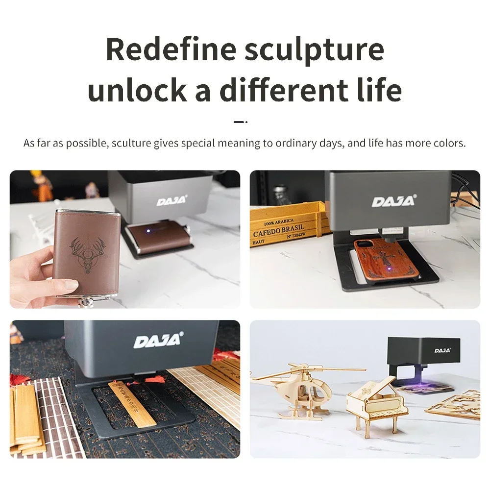 DAJA Laser Engraver CNC DIY DJ - Fiber Laser Marking Machine 30W recension och pris