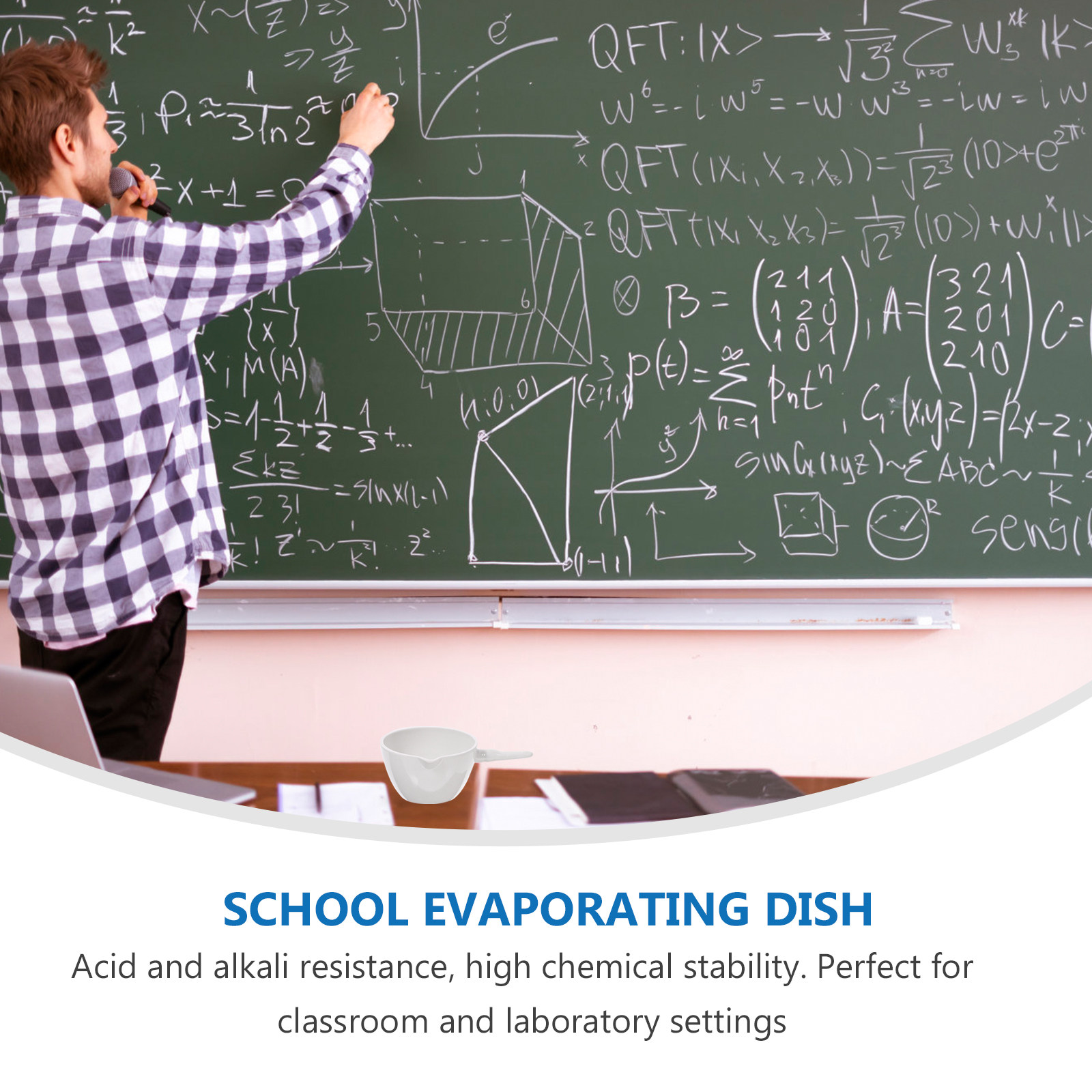 2Pcs Evaporating Dish with Han - Lab Equipment recension och pris