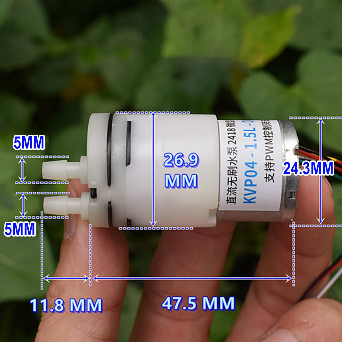 DC 6V 9V 12V 310 Brushless Wat - Mini Peristaltic Pump 12V recension och pris